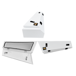 900 x 260 x 400mm (LIMITED EDITION) White Under Tray Toolbox Tappered 924D-W